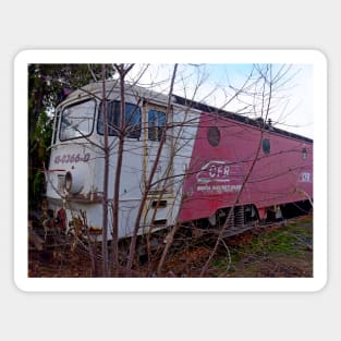 Disused loco, Romania Magnet